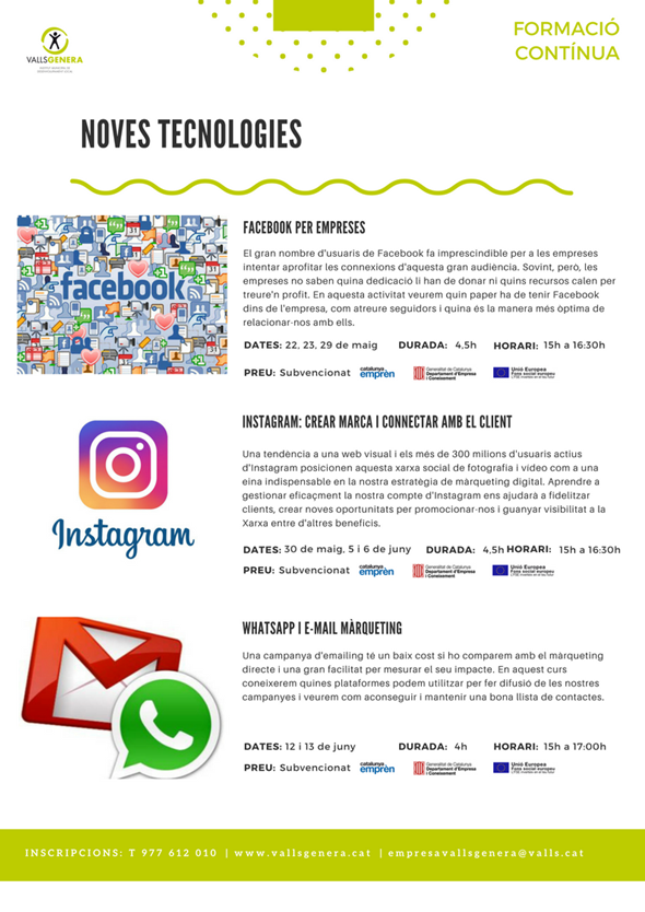 CursosNovesTecnologies Instagram Whatsapp i email marketing